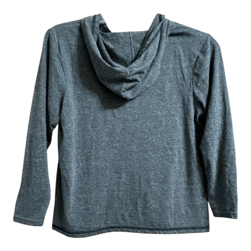 Prairie Mountain Brand Mammoth Cave Kids Gray Hoodie, Lightweight, Sz 10/12 - Picture 3 of 3